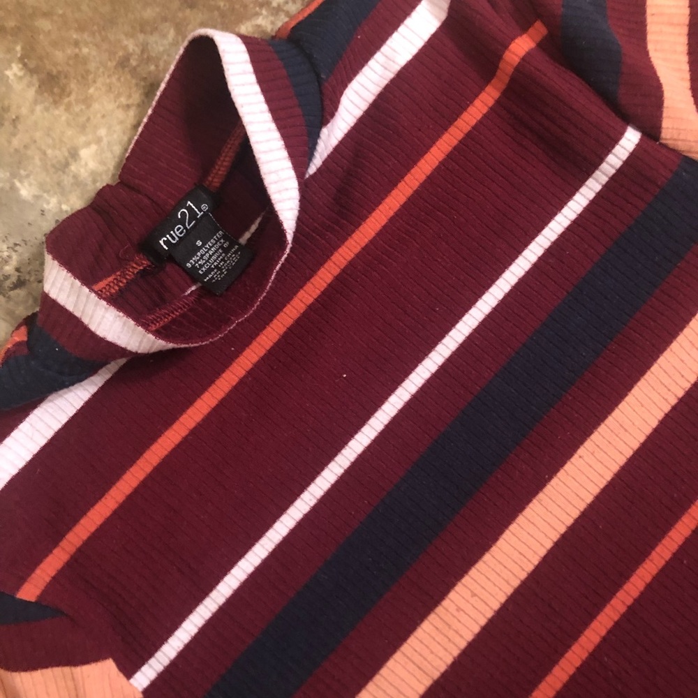 Multicolored Body Fitting Dress